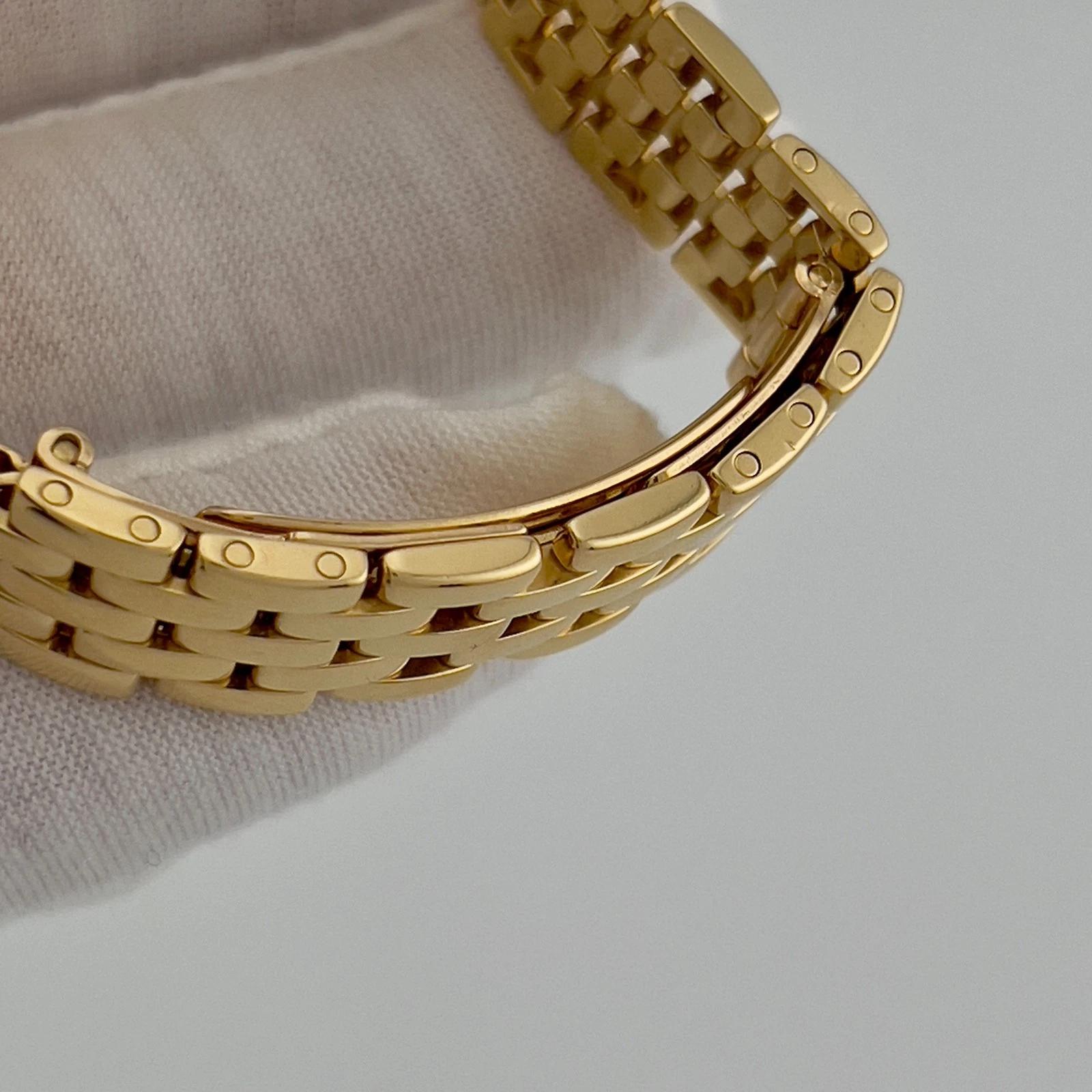 Cartier Panthere Pequeño 866911 22mm Bisel Diamante Oro Amarillo 18K 2025 Servicio en venta 8