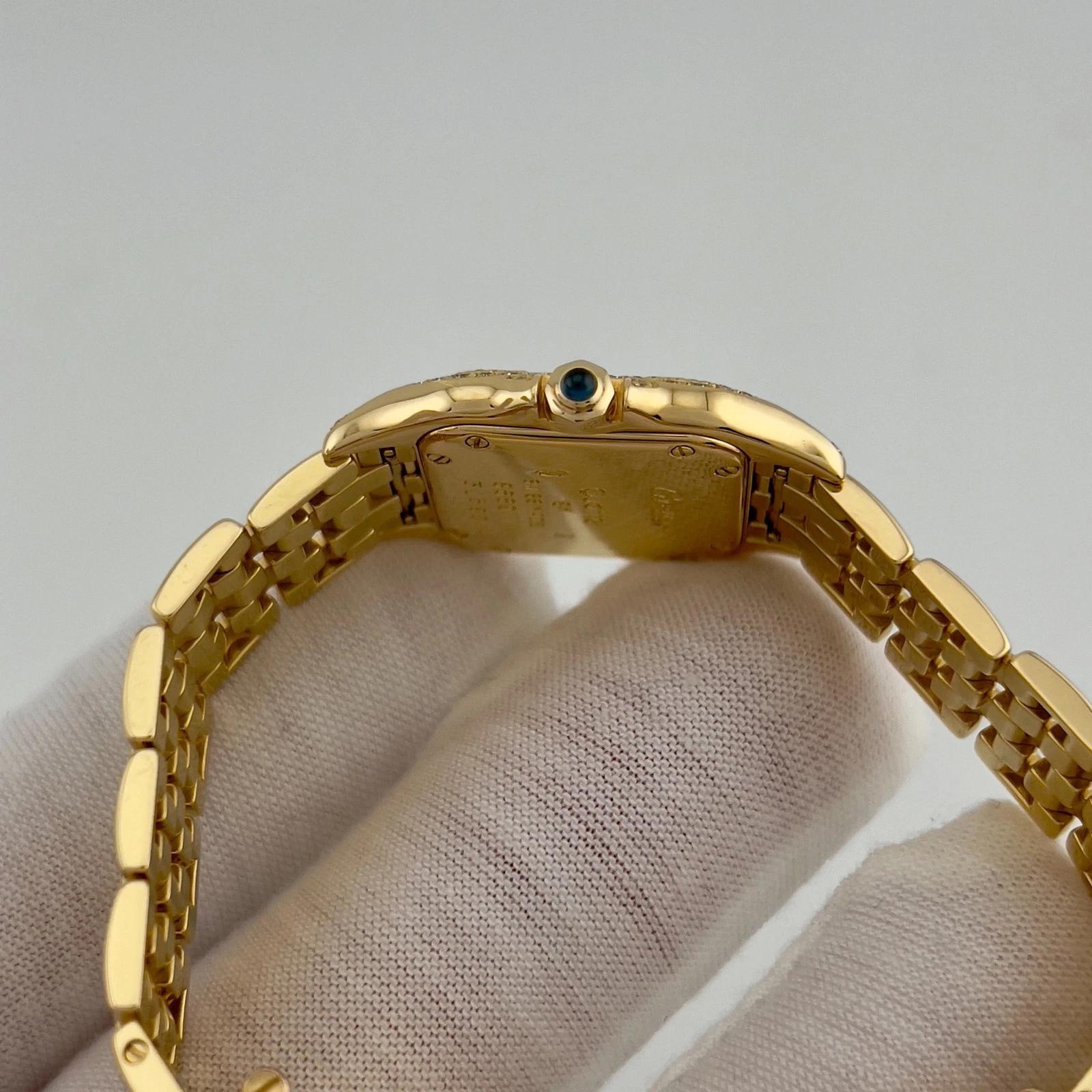 Cartier Panthere Pequeño 866911 22mm Bisel Diamante Oro Amarillo 18K 2025 Servicio en venta 1