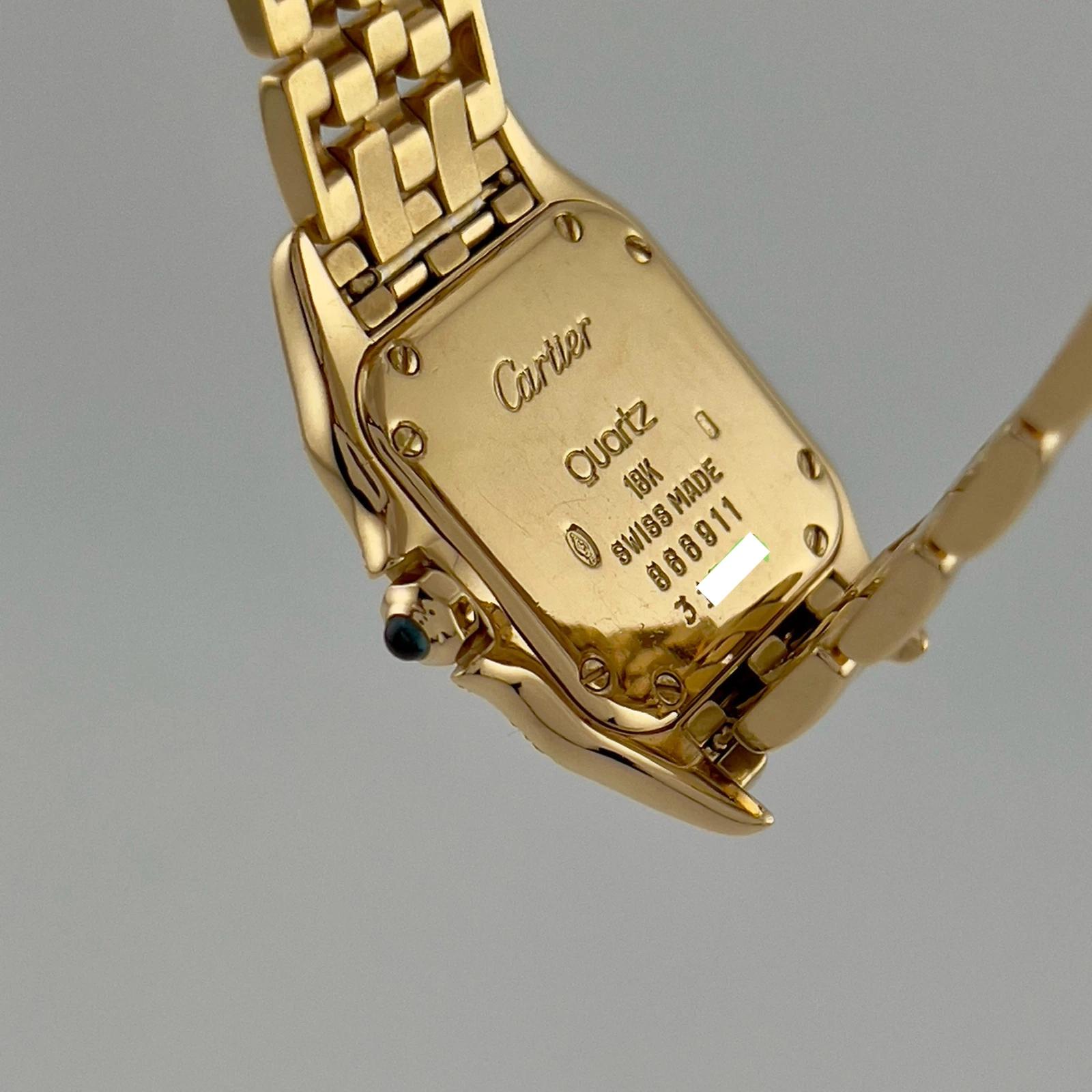 Cartier Panthere Pequeño 866911 22mm Bisel Diamante Oro Amarillo 18K 2025 Servicio en venta 2