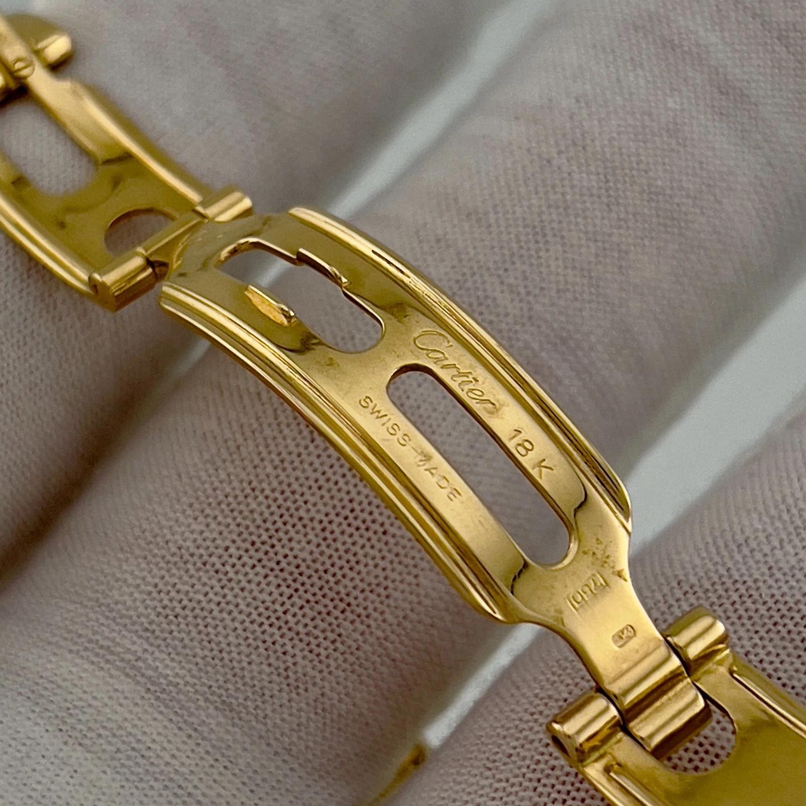 Cartier Panthere Pequeño 866911 22mm Bisel Diamante Oro Amarillo 18K 2025 Servicio en venta 4