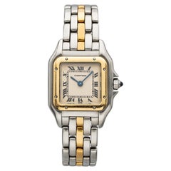 Cartier Panthere Small - Integrated Two Tone White Roman