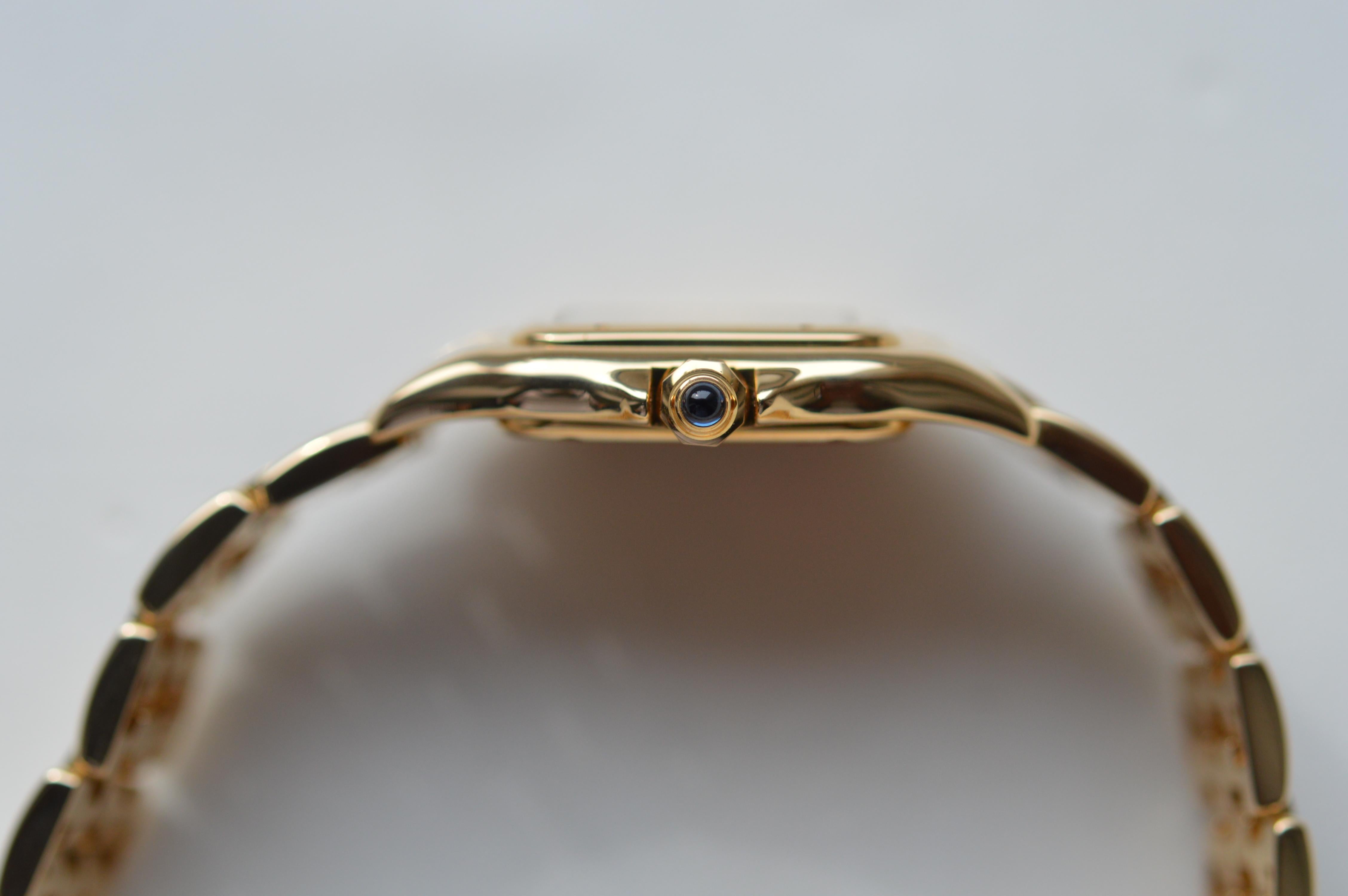 Cartier Panthere Small Model 18k Yellow Gold Unworn Full Set In New Condition For Sale In Geneva, CH