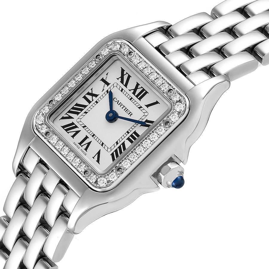 cartier panthere watch silver