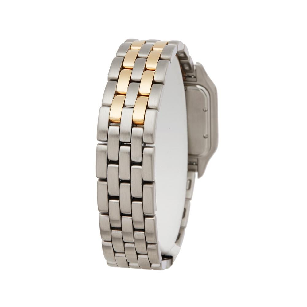 Cartier Panthere Stainless Steel and 18 Karat Yellow Gold 1100 1