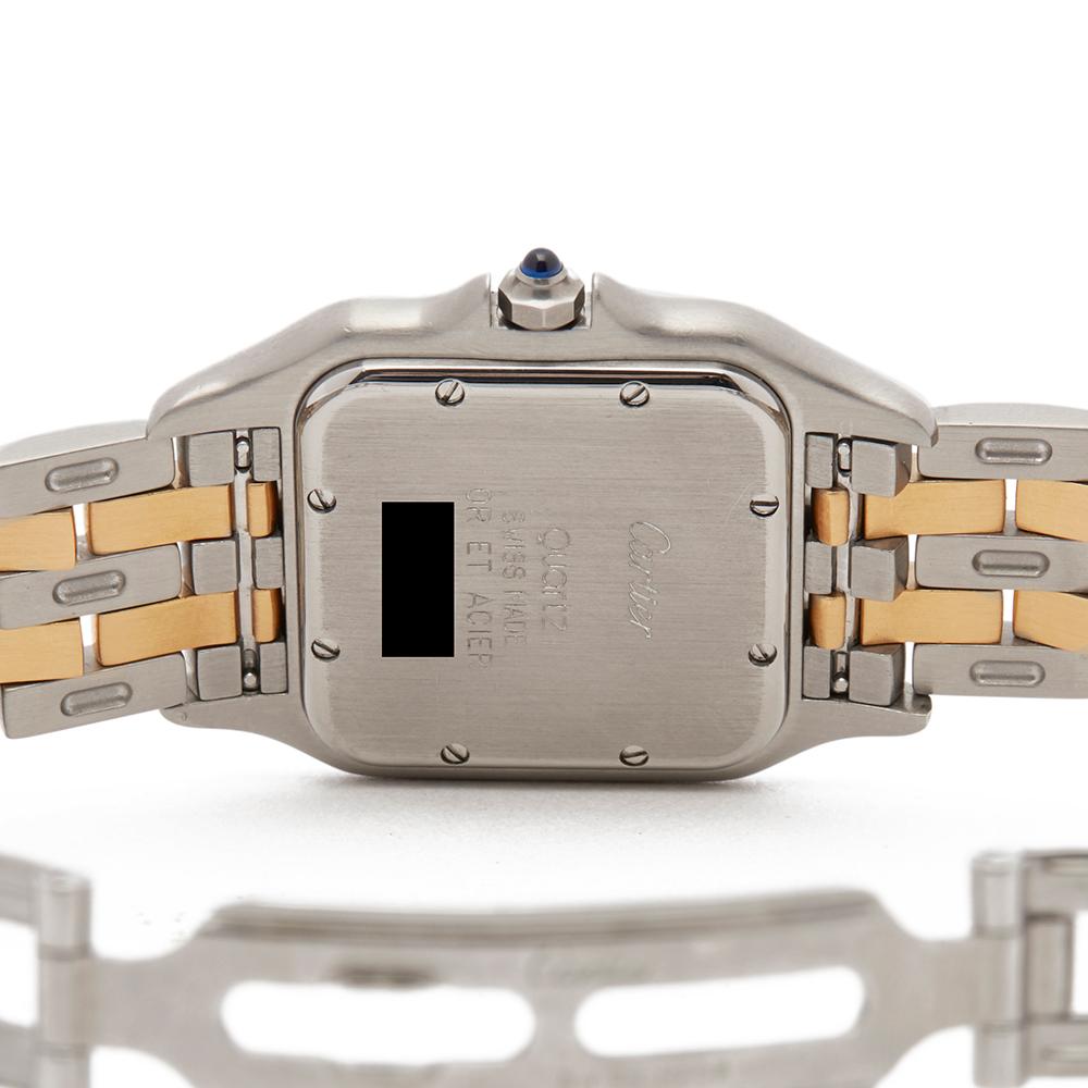Cartier Panthere Stainless Steel and 18 Karat Yellow Gold 1100 2