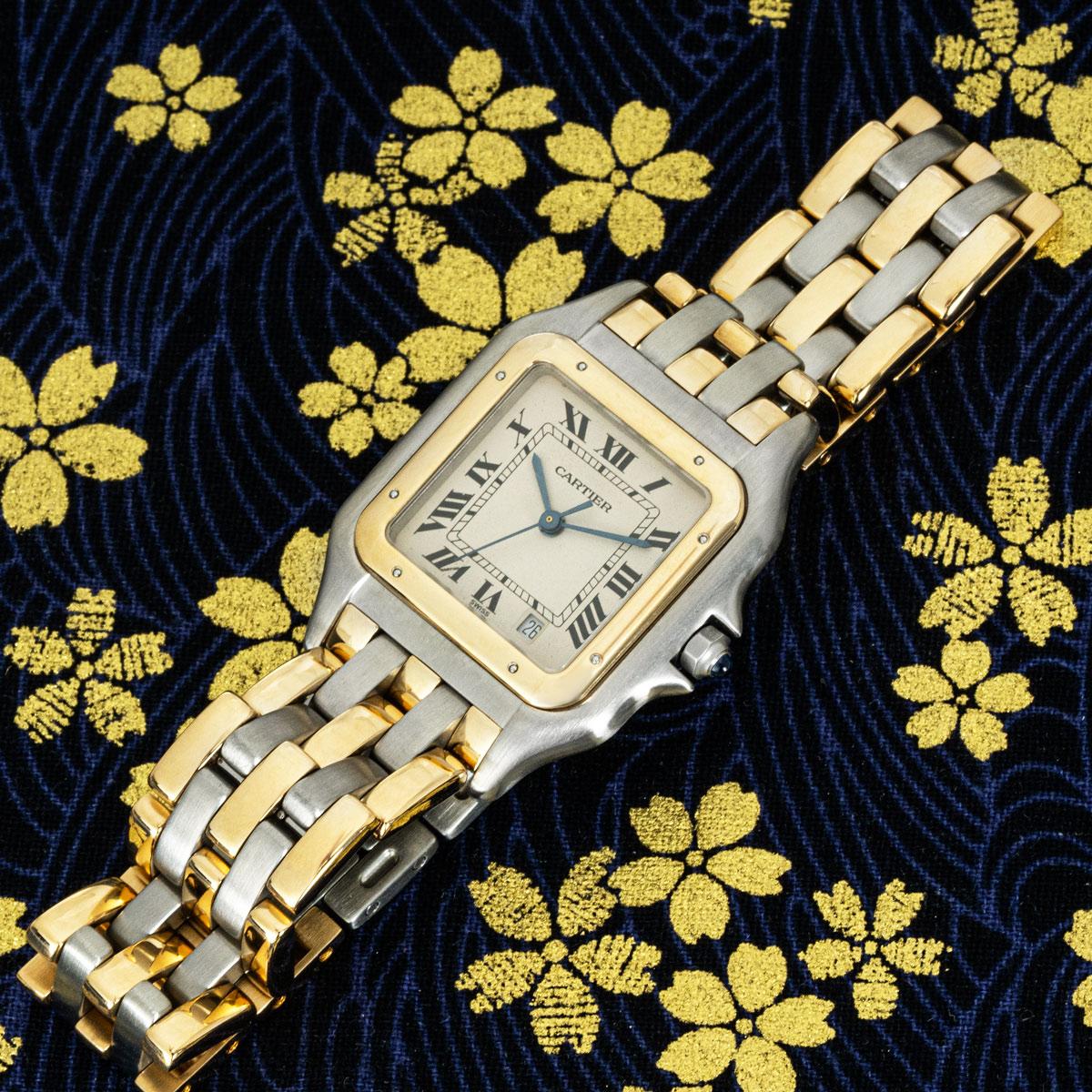 Cartier Panthere Stainless Steel & Yellow Gold 3