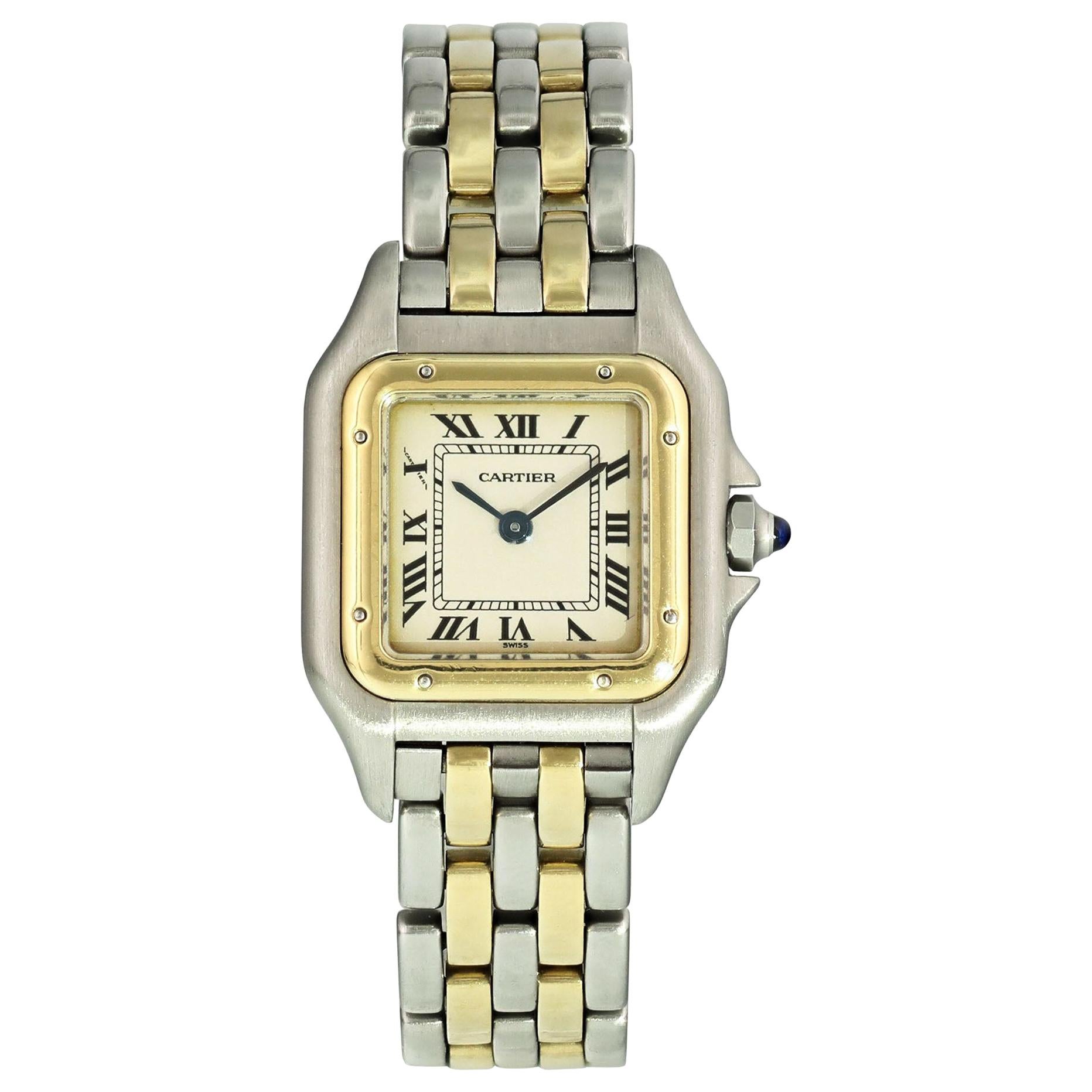Cartier Panthere Two-Row 1120 Ladies Watch