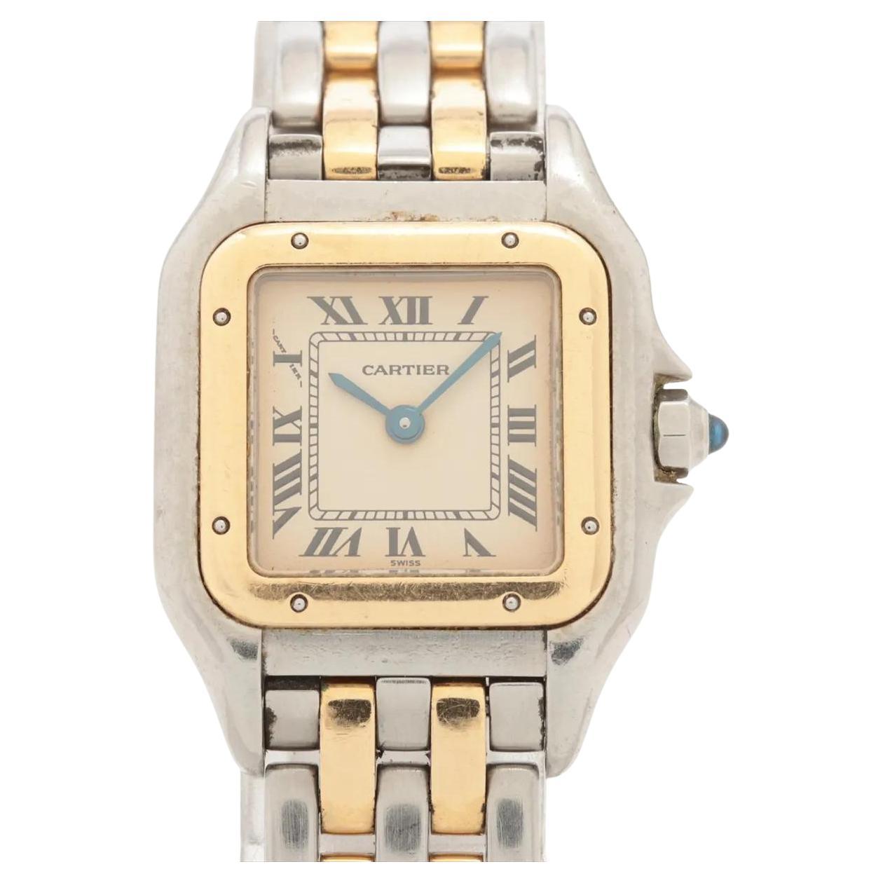 Cartier Panthere Two Rows W25029B6 Ladies Watch Box Papers