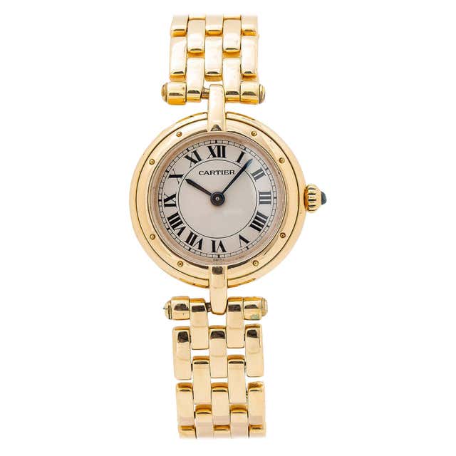 Cartier Panthere Vendome 1057920 18 Karat Gold Tone Womens Watch at 1stDibs