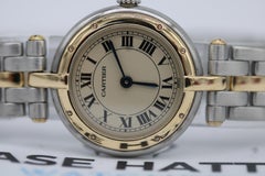 Cartier Panthère Vendôme 166920  Steel &amp; Gold Bracelet  Classic Roman Dial