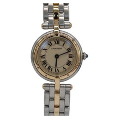Cartier Panthère Vendôme 166920  Steel &amp; Gold Bracelet  Classic Roman Dial