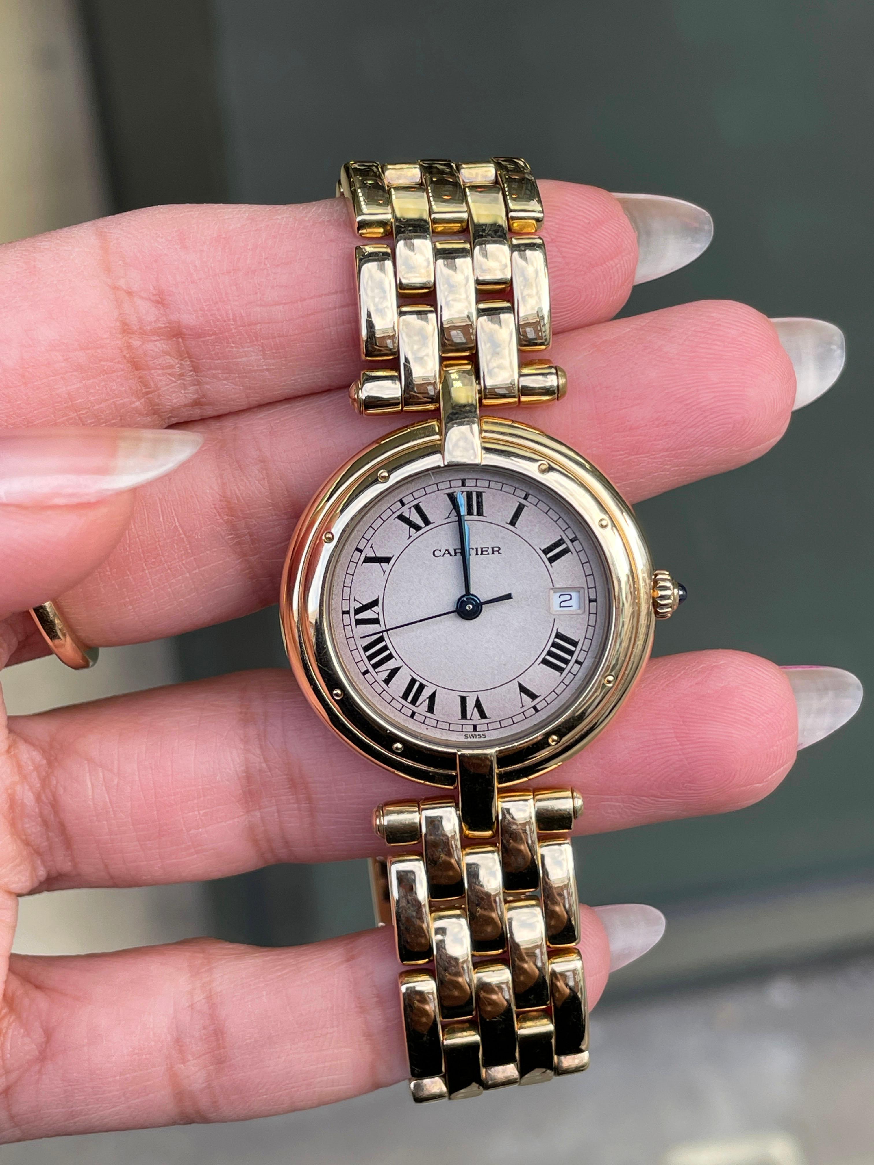 cartier panthere round