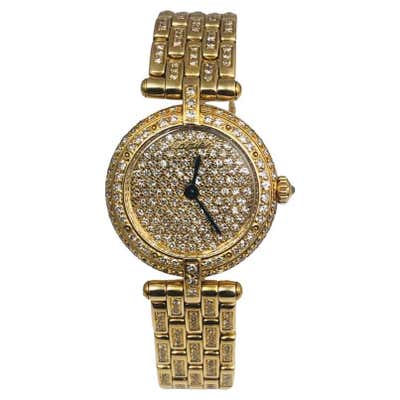 Cartier Yellow Gold Vendome Wristwatch at 1stDibs