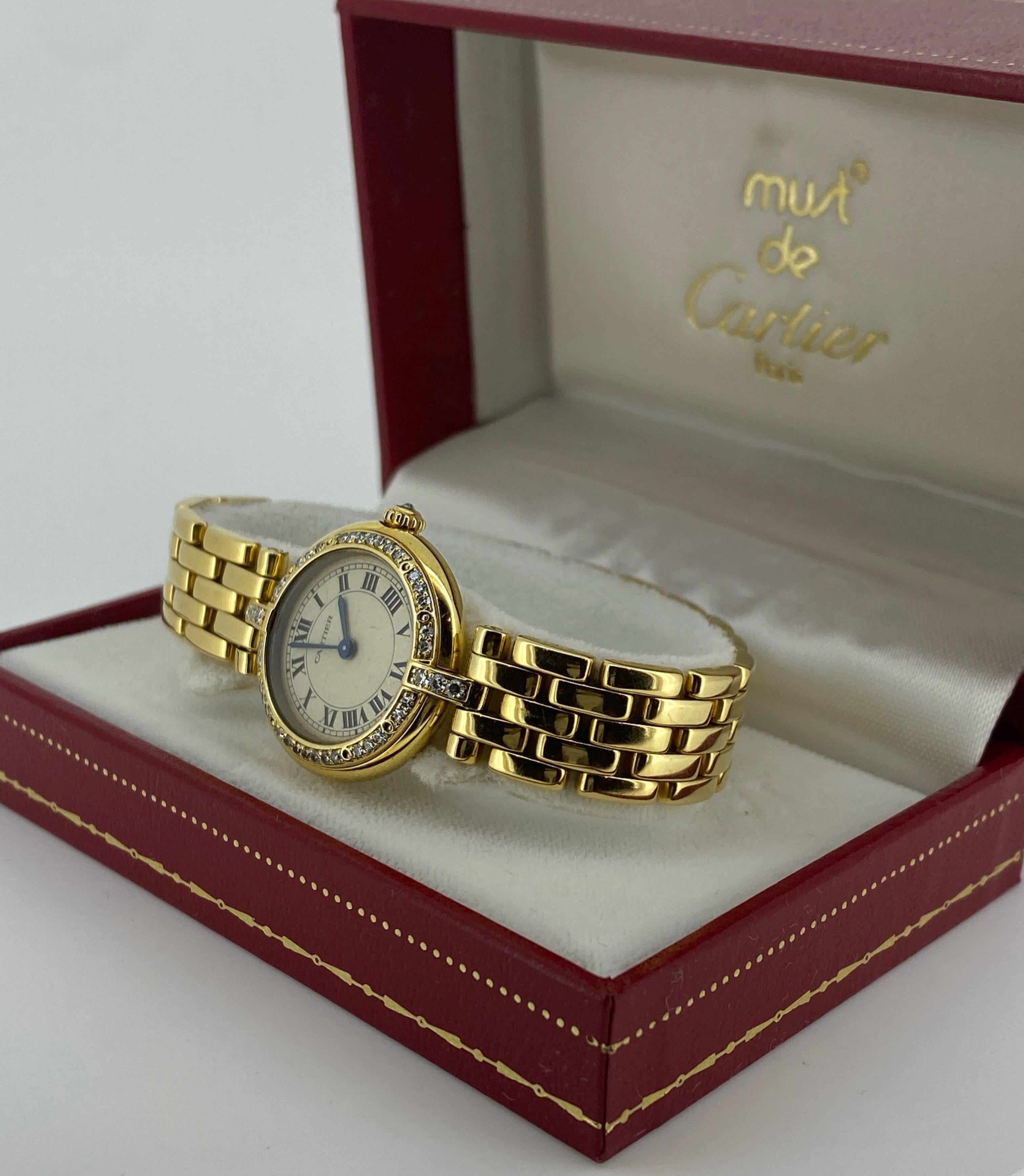 cartier uhr rückseite