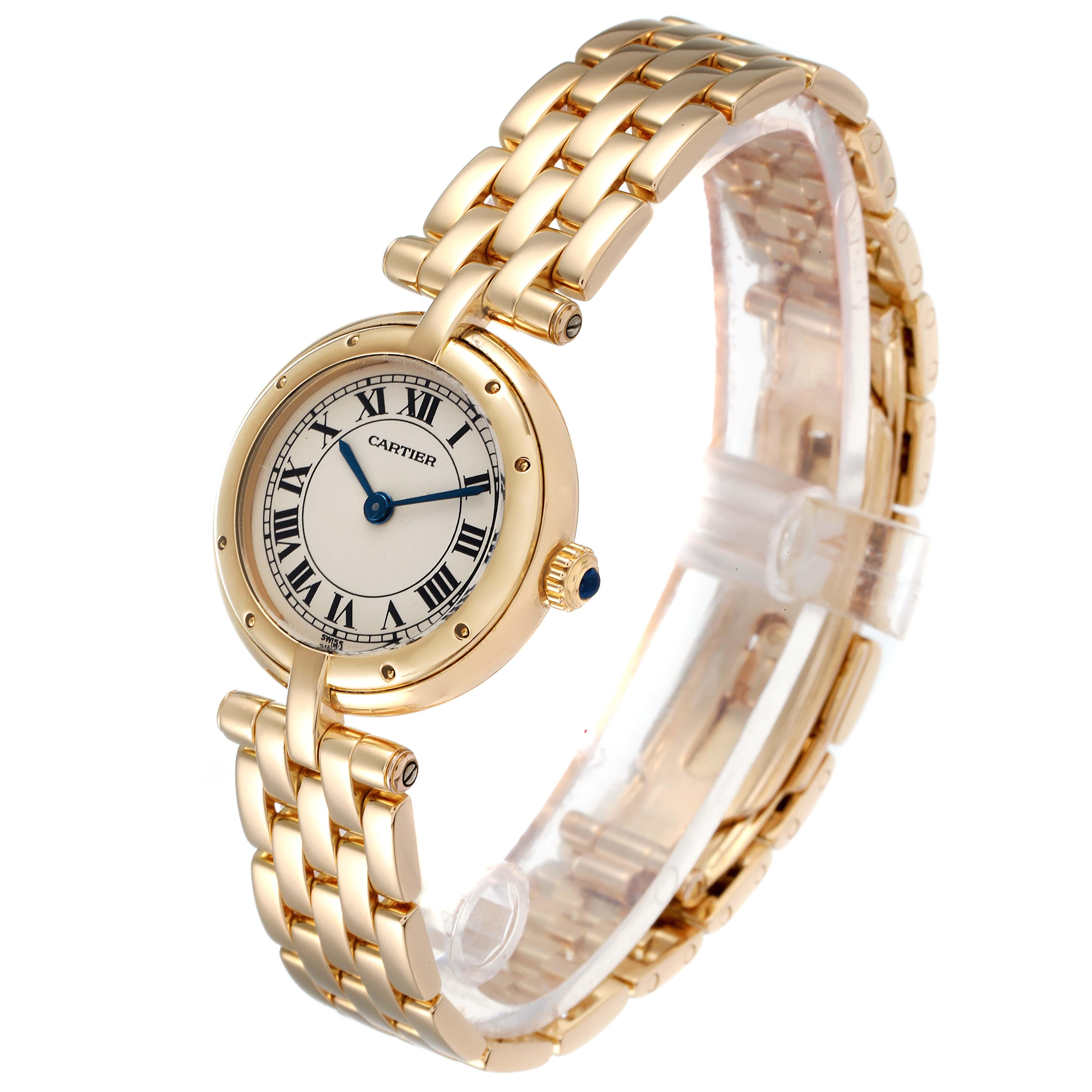 cartier panthere vendome ladies watch