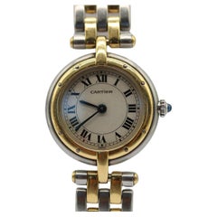 Cartier Panthère Vendôme 66920 Steel & Gold Bracelet  Classic Roman Dial