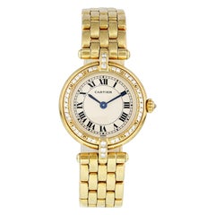 Cartier Panthere Vendome 8057916 Yellow Gold Diamond Ladies Watch
