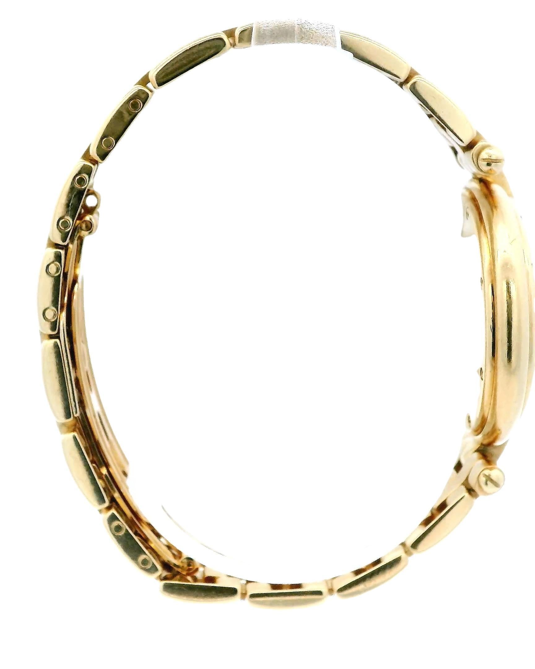 Cartier Panthere Vendome 8839647 Large 18k Yellow Gold Large Watch For Sale 3