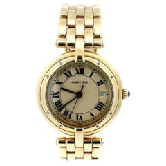 Cartier Panthere Vendome 8839647 Große 18k Gelbgold Große Uhr