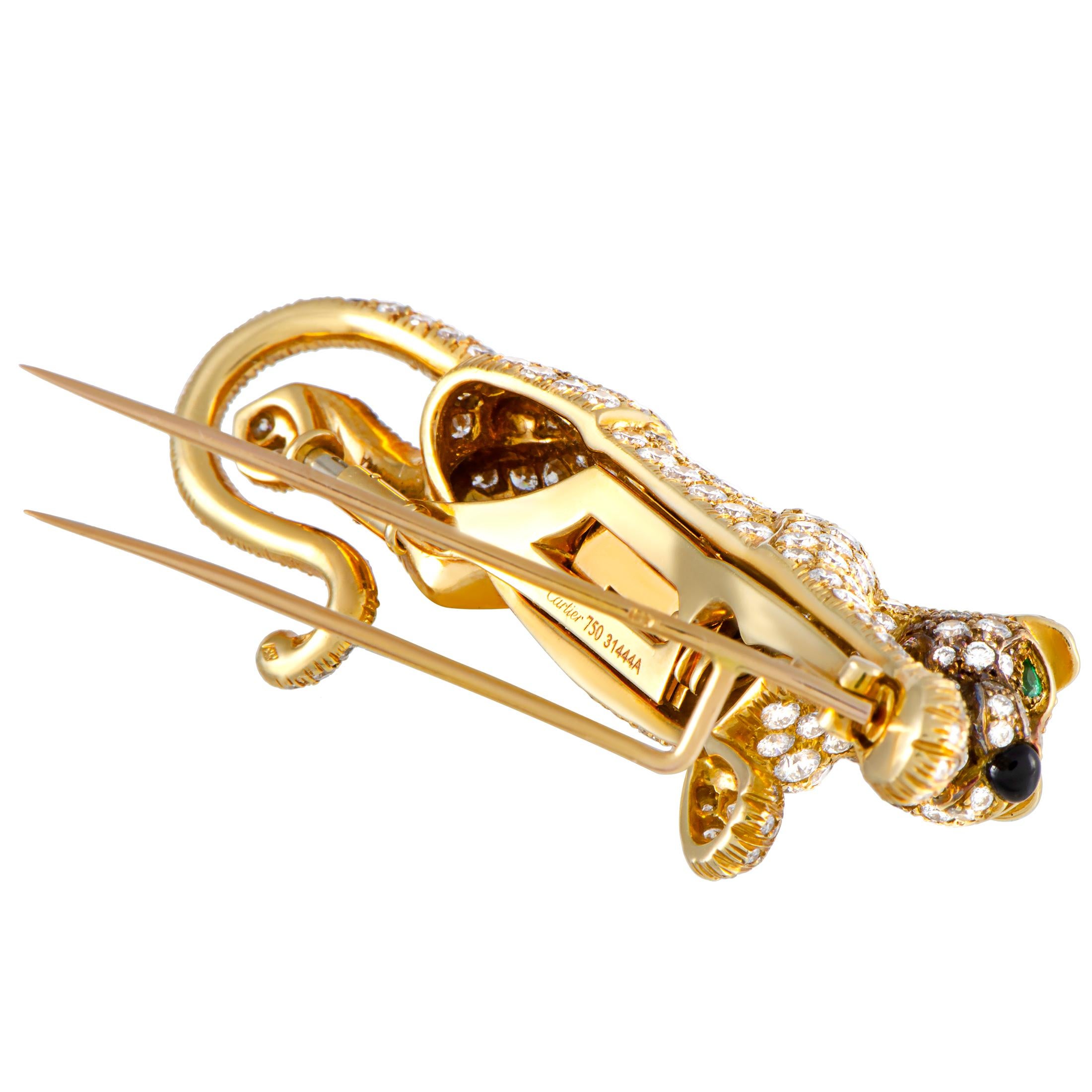 cartier brooch panther