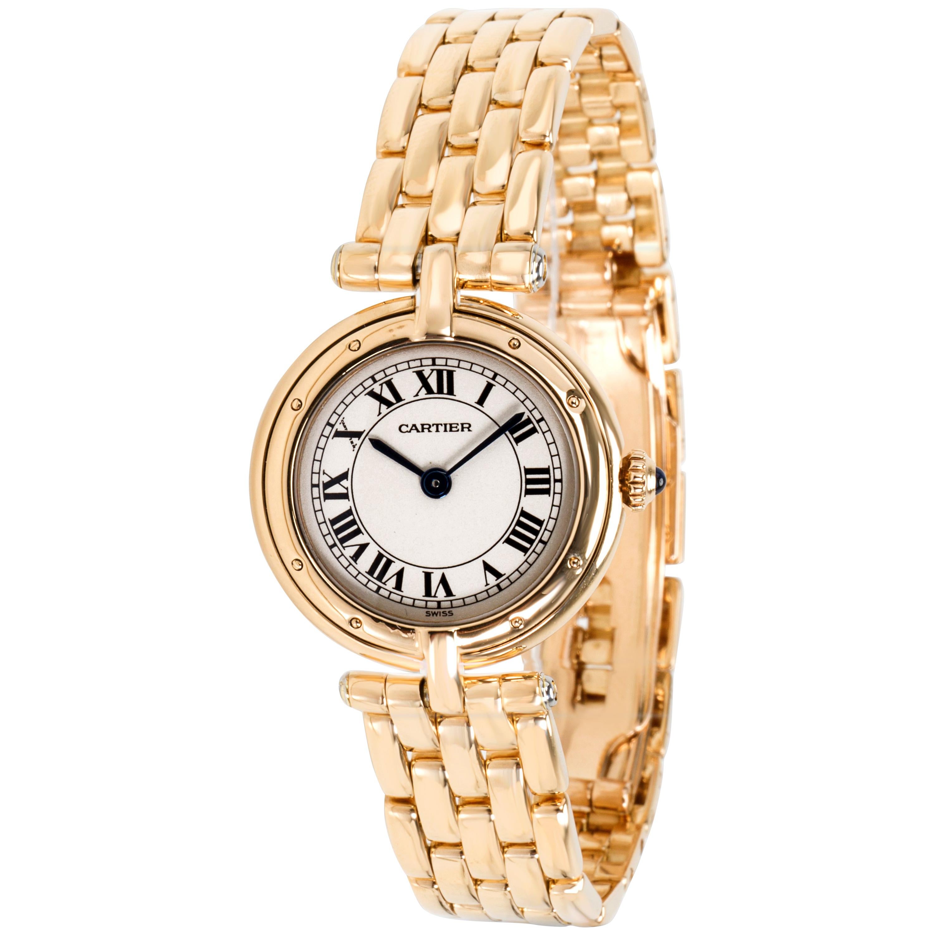 Cartier Panthere VLC 8057921 Women's Watch in 18 Karat Yellow Gold