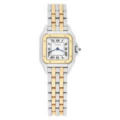 Cartier Panthère W25029b6 Panthere Ladies 18k Yellow Gold And Stainless Steel