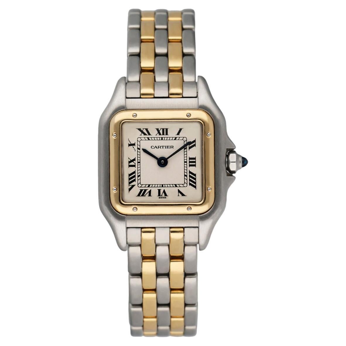 Cartier Panthere W25029B6 Two Rows Ladies Watch