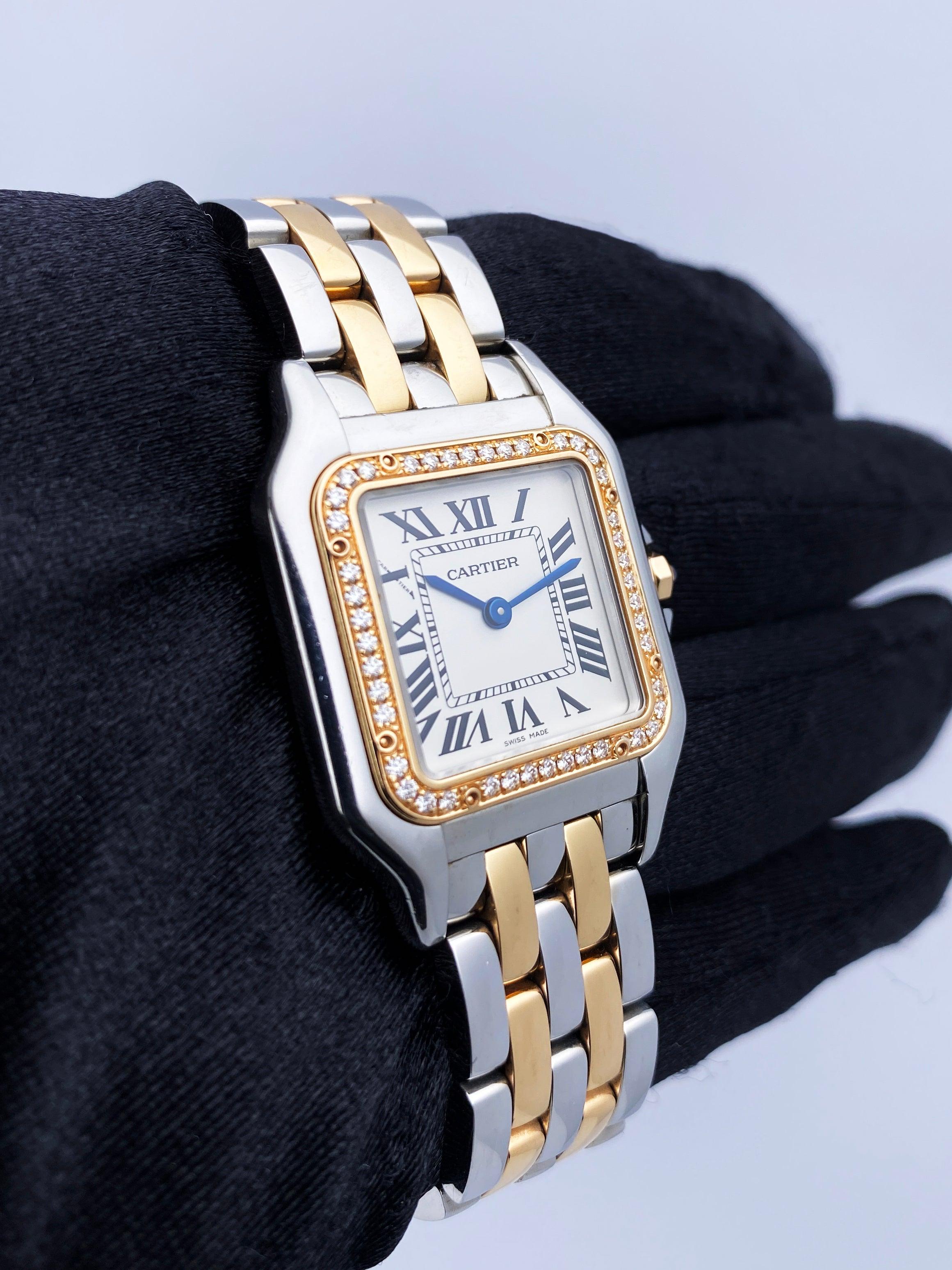 cartier panthere watch rose gold