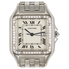 Cartier Panthere White Gold Diamond Set Watch