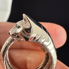 Bague pour femmes Cartier Panthère en or blanc français
