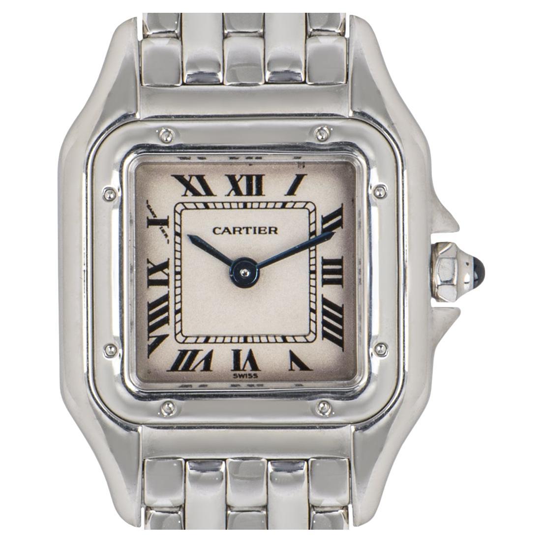 Cartier Panthere White Gold Ladies Watch