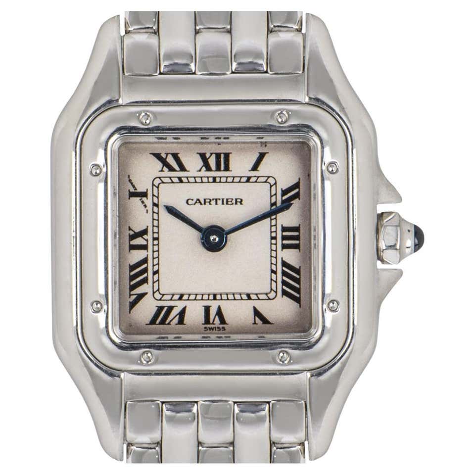 Cartier White Gold Ronde Louise XL Year Of The Horse Manual Wristwatch ...