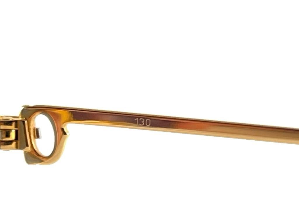 Cartier Panthere Windsor 55mm Katzenauge-Sonnenbrille 18K schwer versilbert Frankreich im Zustand „Hervorragend“ im Angebot in Baleares, Baleares