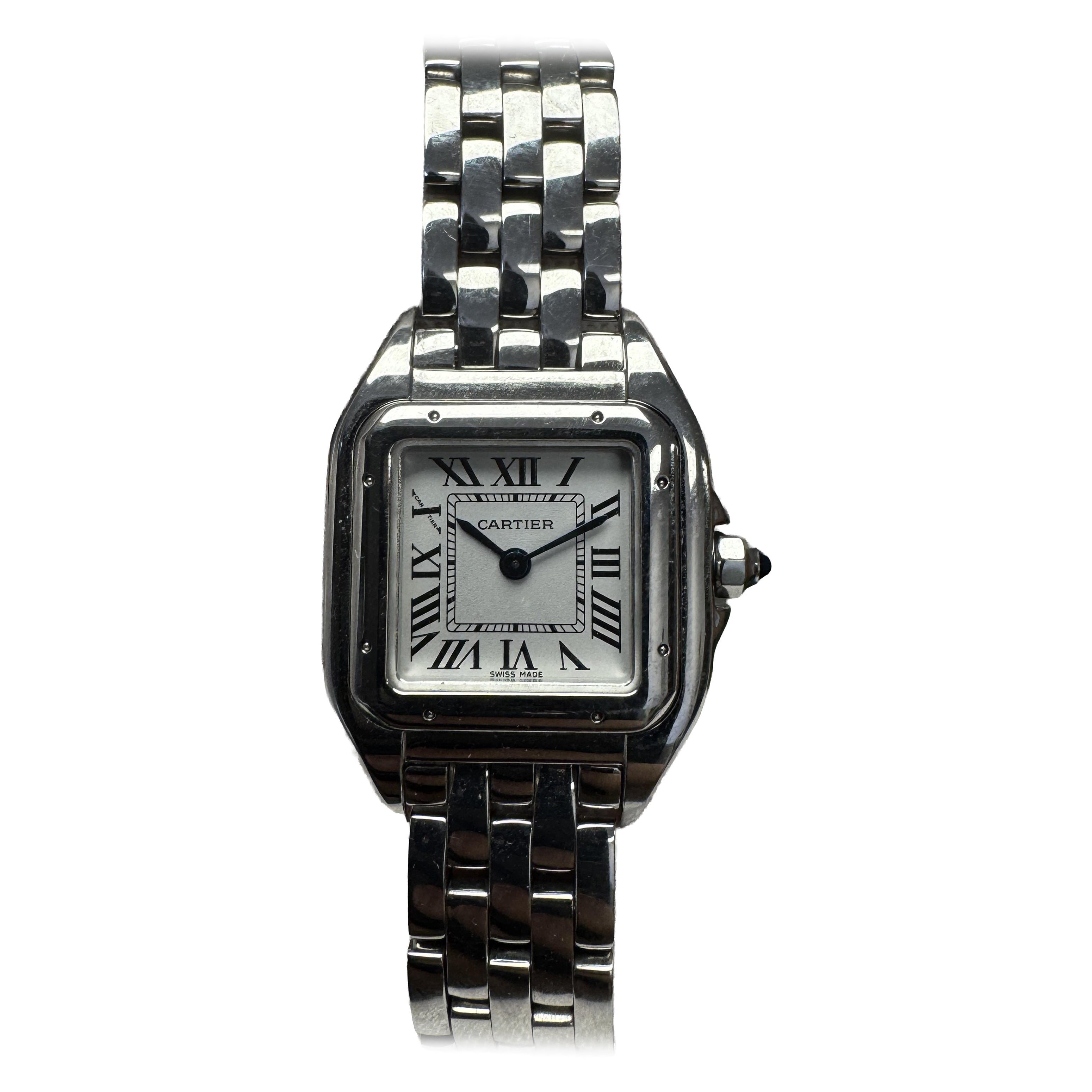 Cartier Panthère WSPN0013 Stainless Steel Ladies Watch im Angebot