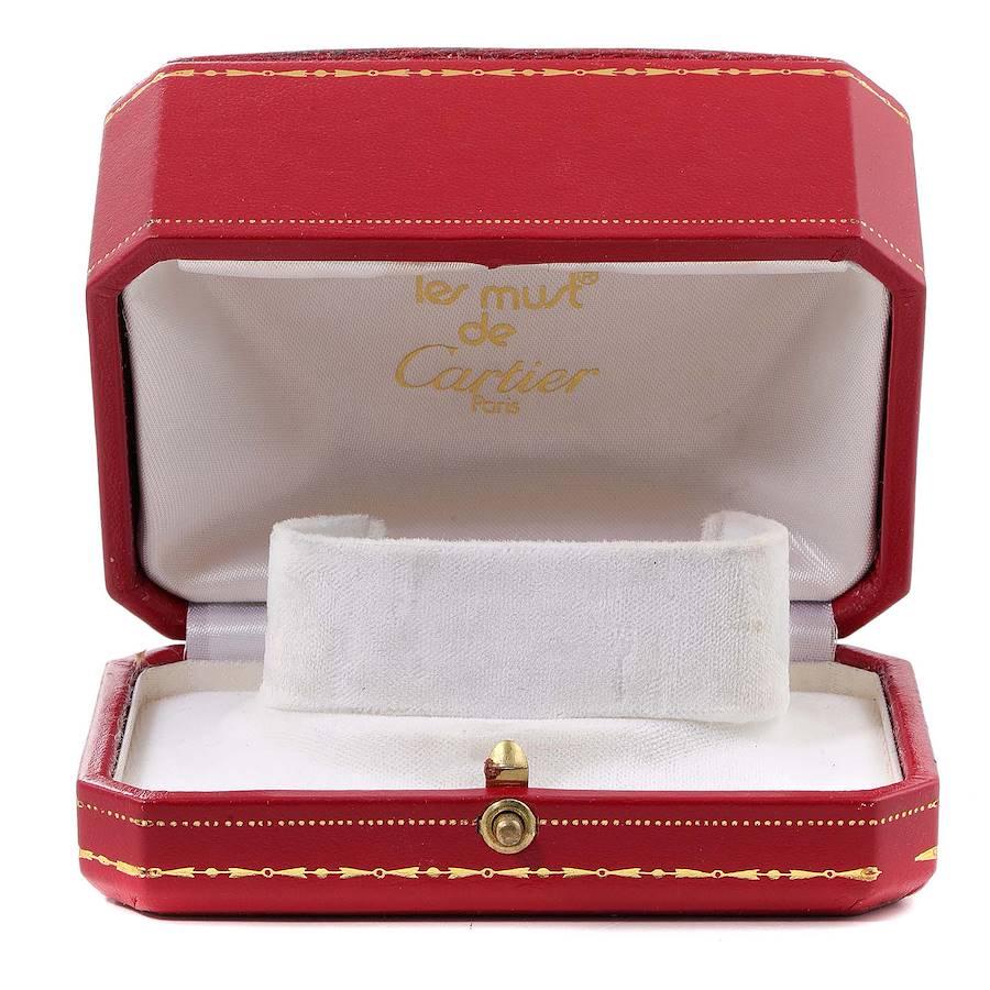 Cartier Panthere XL Unisex-Uhr mit blauem Saphir in Gelbgold W25014B9 im Angebot 6