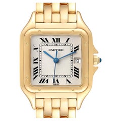 Cartier Panthere XL Blue Sapphire Yellow Gold Unisex Watch W25014B9