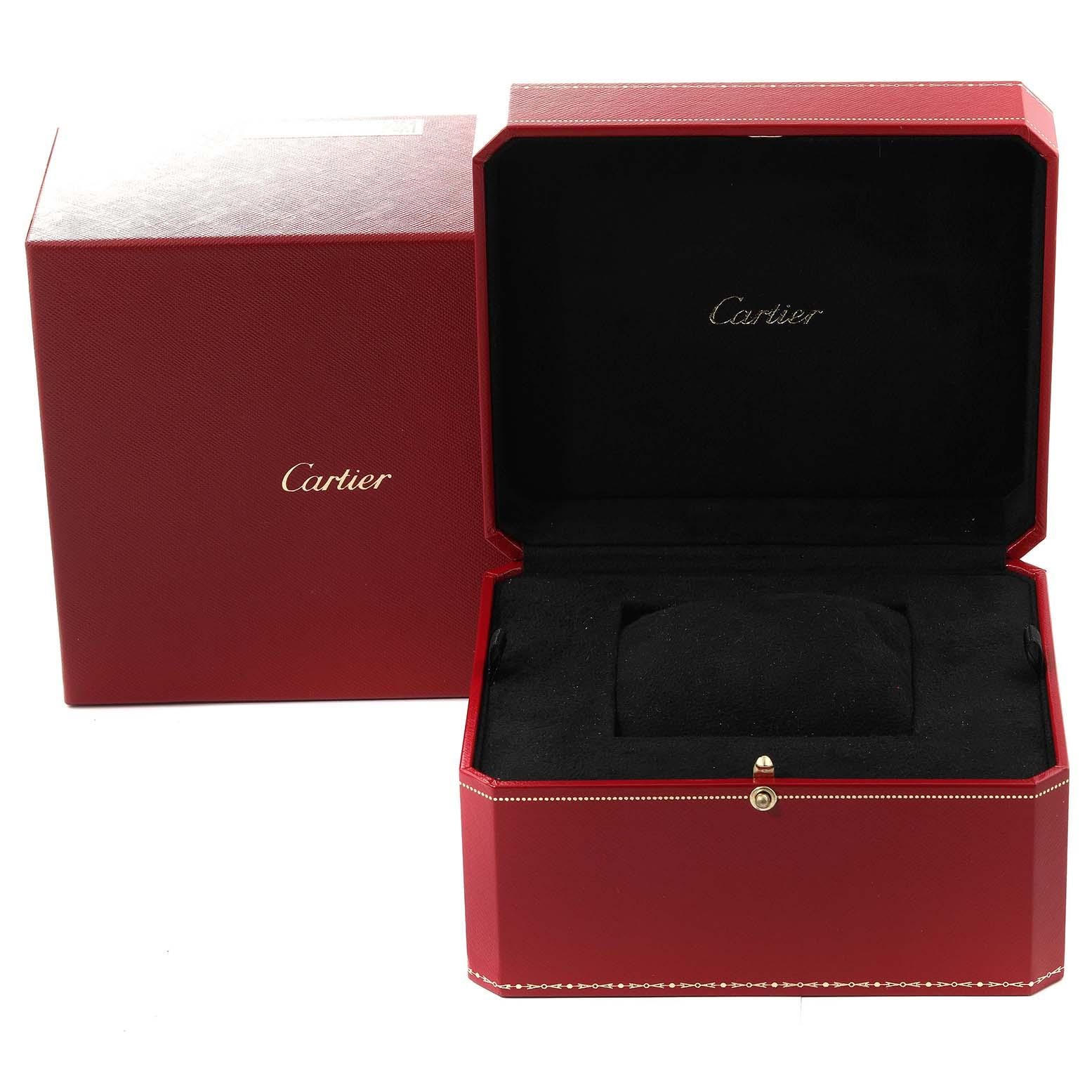 Cartier Panthere Gelbgold Diamant-Damenuhr WF3071B9 5