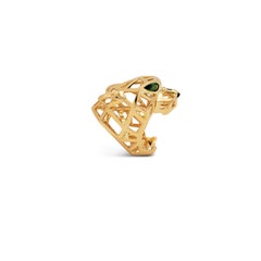 Cartier Panthère Yellow Gold Openwork Panther Head Ring