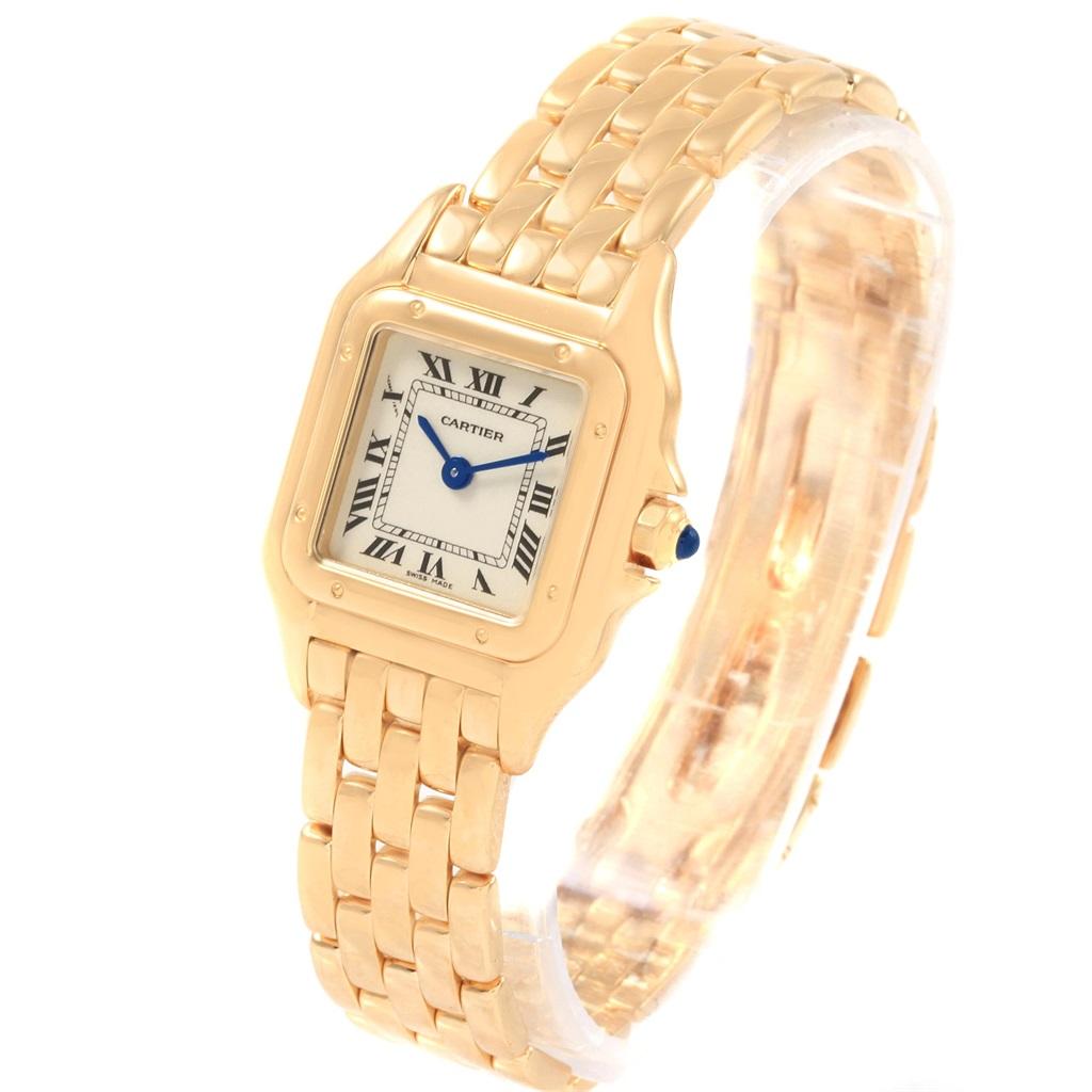 Cartier Panthere Yellow Gold Small Quartz Ladies Watch W25022B9 2