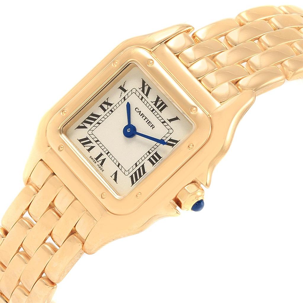 Cartier Panthere Yellow Gold Small Quartz Ladies Watch W25022B9 3