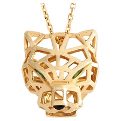 Cartier Panthre Halskette aus 18 Karat Gelbgold