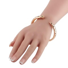 Cartier Panthre de Cartier 18K Rose Gold Bracelet Size 19 #5177