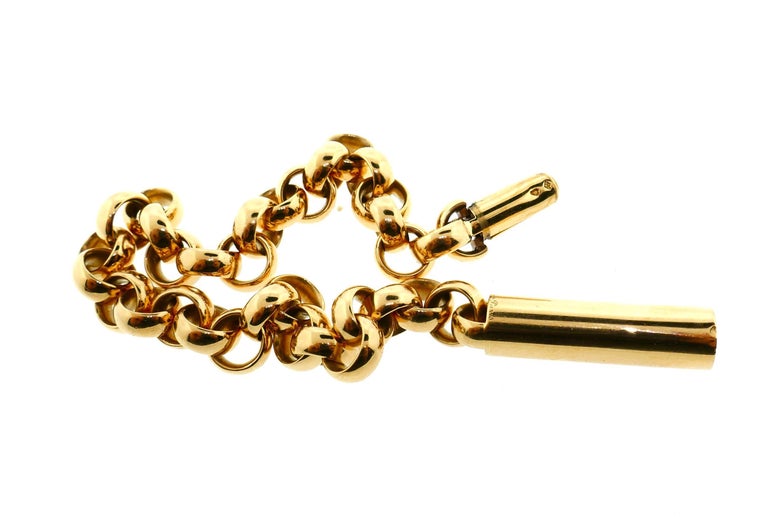 Cartier Paris 18 Karat Yellow Gold ID Bracelet at 1stDibs cartier id