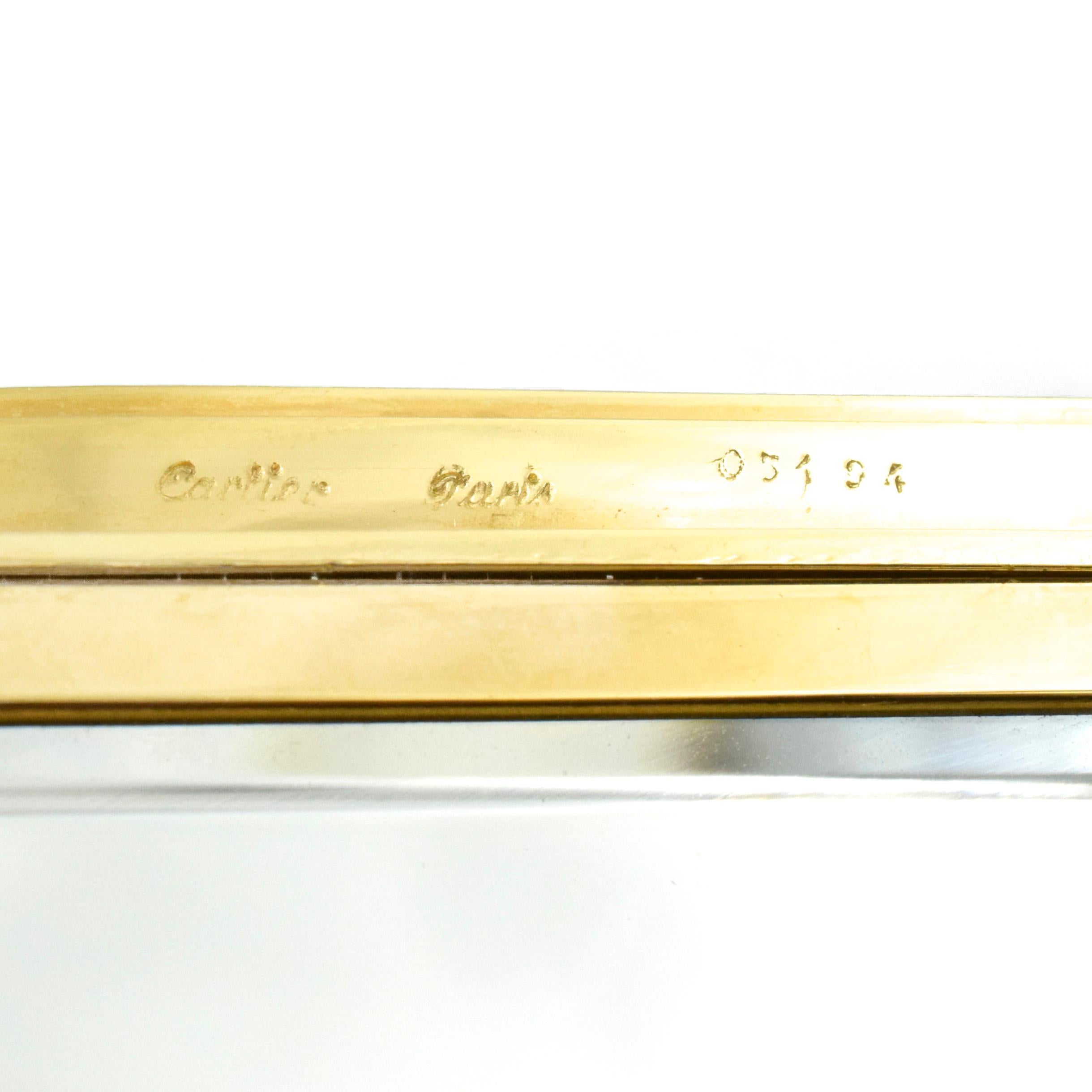Minaudière da sera in oro 18 carati Cartier, Paris in vendita 5