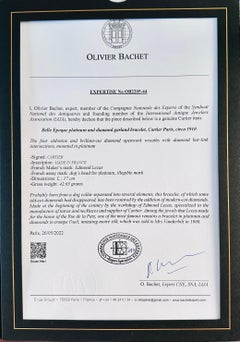 Cartier Paris 1910 Belle Epoque Diamond Bracelet