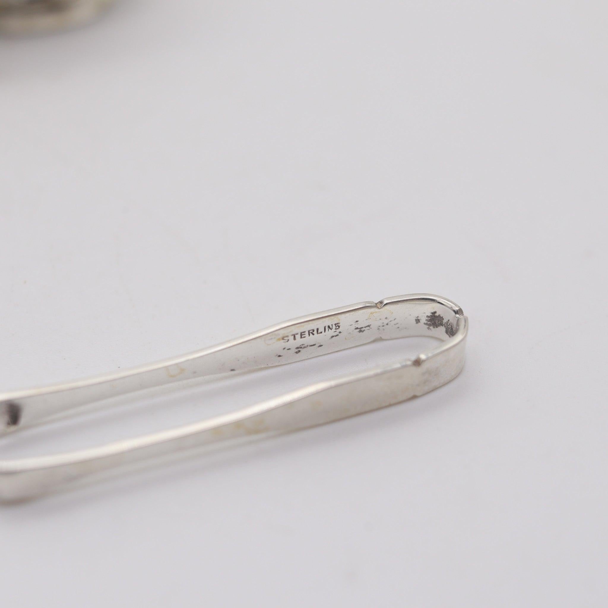 CARTIER París 1960 Salero pequeño con tapa de plata de ley 925 pulida Francés en venta