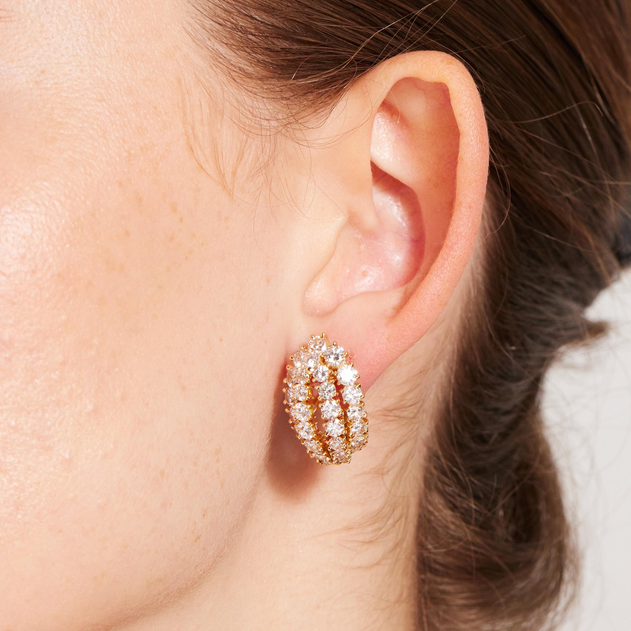 cartier huggie earrings