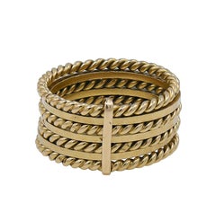 Cartier Paris 7-Band Gold Ring