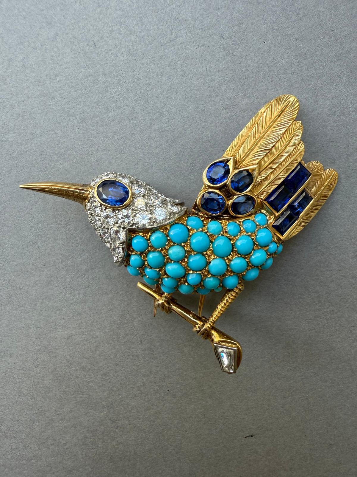 cartier bird brooch
