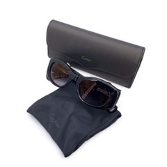 Cartier Paris Black CT0472S Panthère de Cartier Sunglasses 140 mm